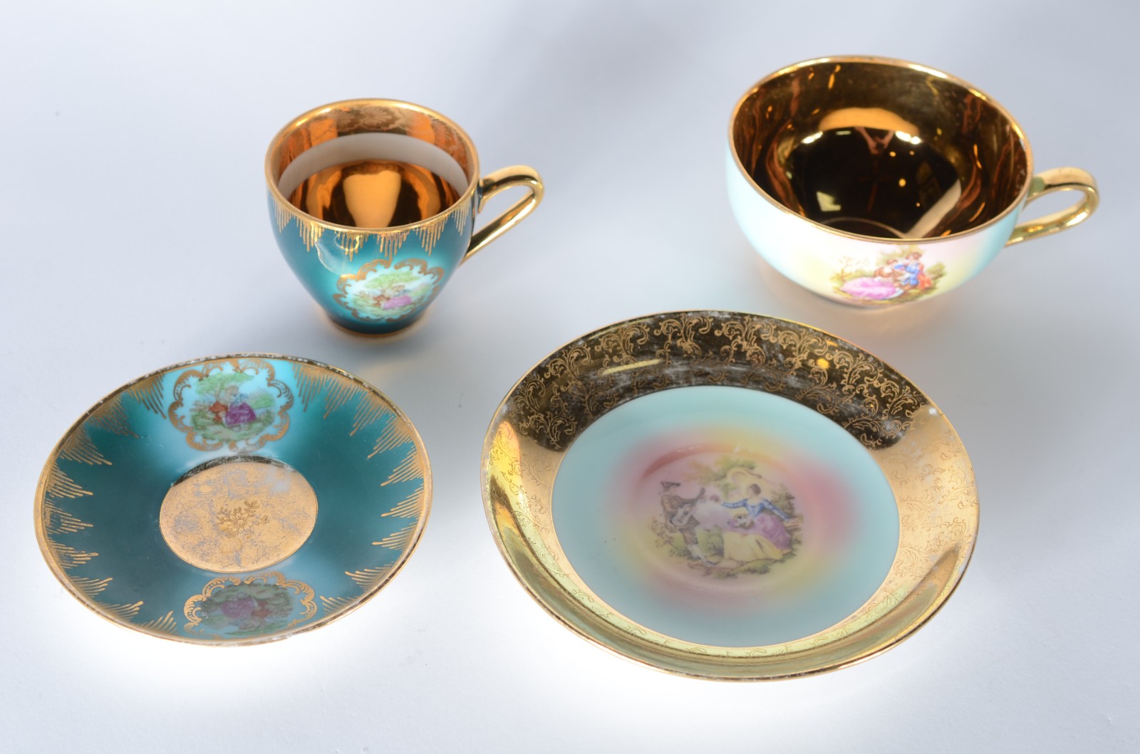 Parte de serviço de chá e café de porcelana Dom Pedro, modelos... - foto 4 de 7