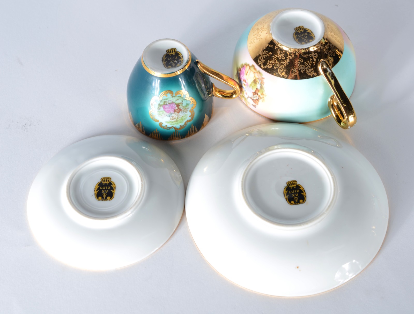 Parte de serviço de chá e café de porcelana Dom Pedro, modelos... - foto 5 de 7