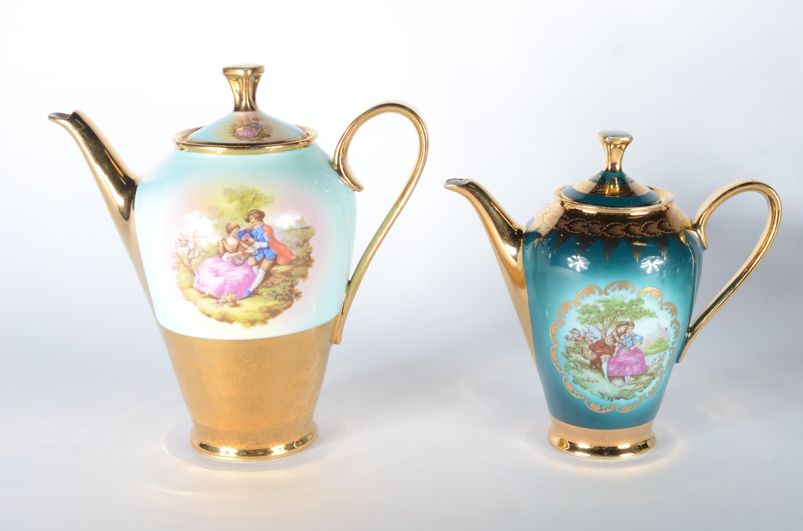 Parte de serviço de chá e café de porcelana Dom Pedro, modelos... - foto 6 de 7