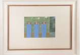 Alfredo Volpi (1896-1988), Fachada com badeirinhas - Serigrafia assinada e numerada - tiragem 4/100.