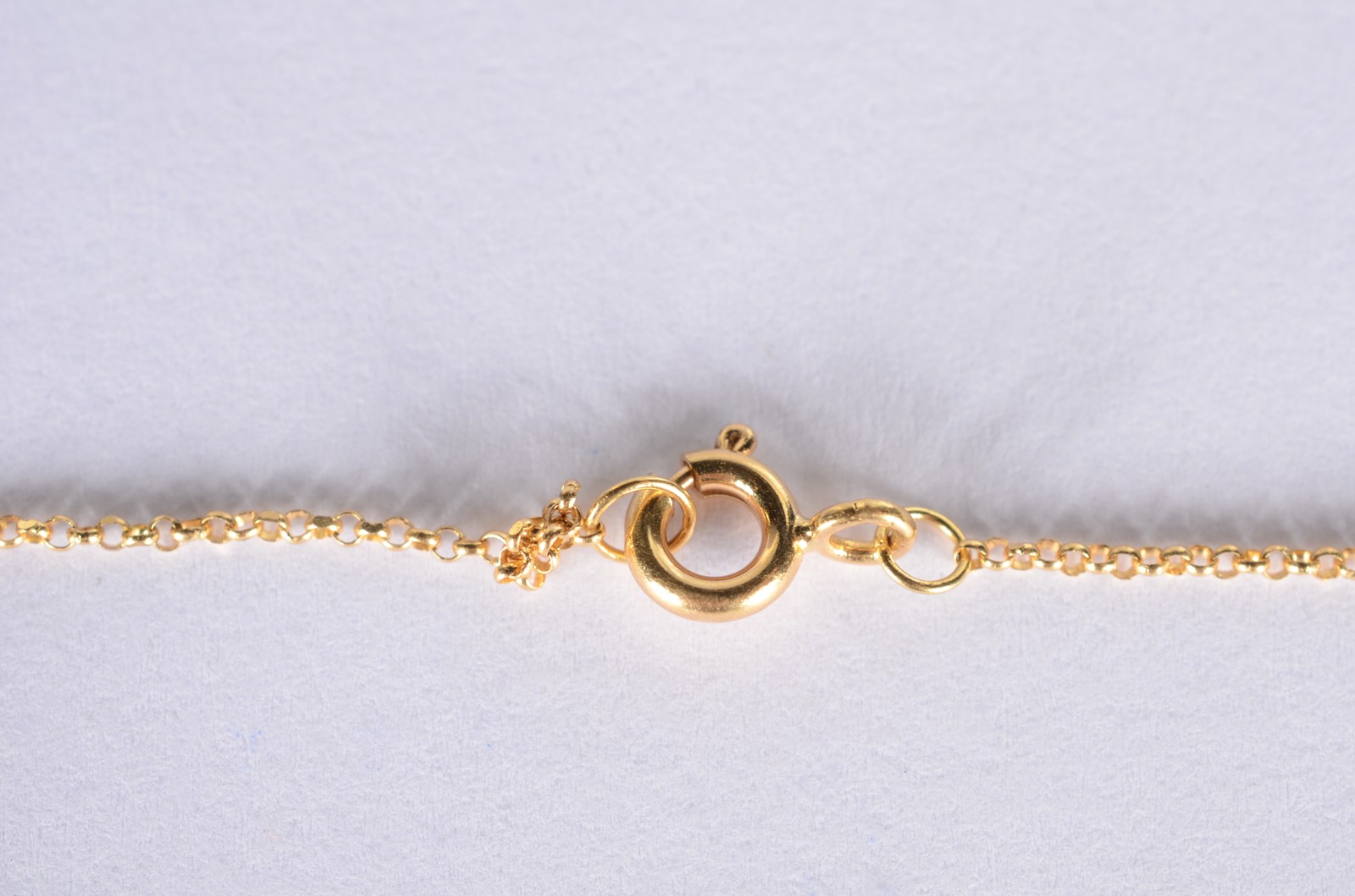 Pulseira de ouro 18 k., feitio "algemas". (Por motivos de segurança a... - foto 5 de 6