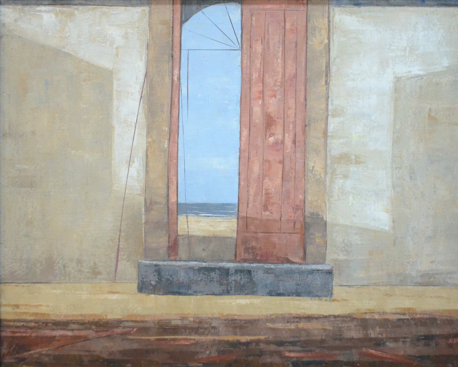 José Paulo Moreira da Fonseca (1922-2004), A porta e o mar - foto 1 de 4