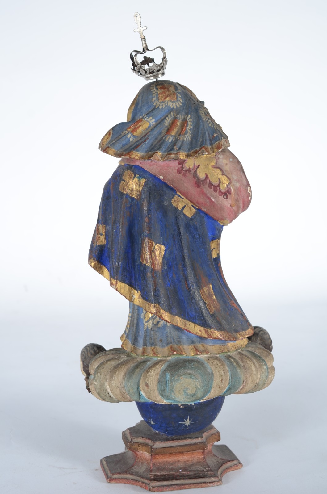 Nossa Senhora da Conceição - Antiga imagem de madeira policromada e... - foto 2 de 8