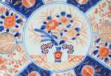 Dois pratos de porcelana japonesa Imari. Dois c... - Dois pratos de porcelana japonesa Imari. Dois com restauro na borda.