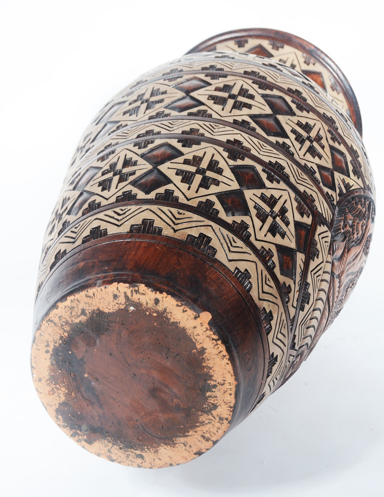 Grande vaso de cerâmica Marajoara. - foto 6 de 6