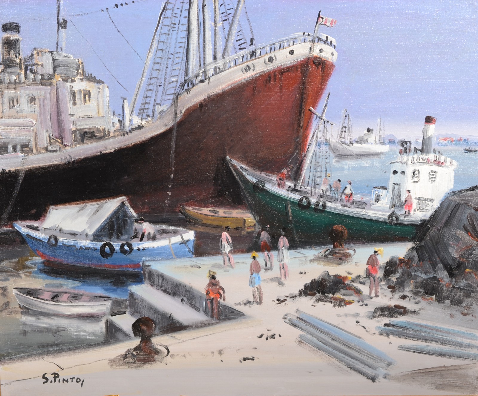 Sylvio Pinto (1918-1997), Beira de Cais - foto 1 de 5