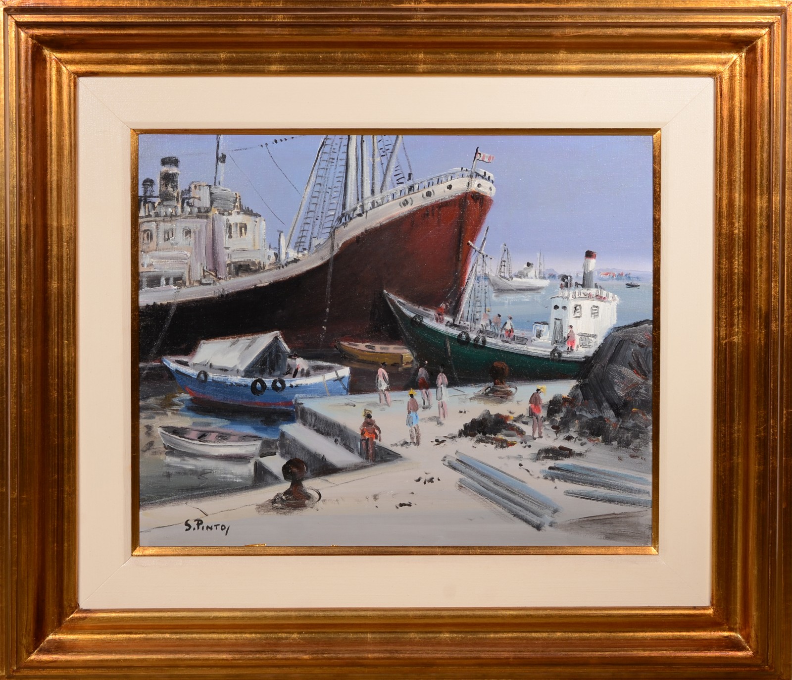 Sylvio Pinto (1918-1997), Beira de Cais - foto 2 de 5