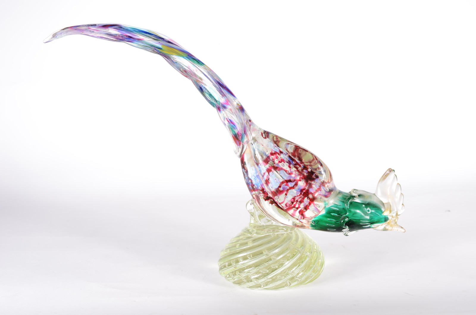 Faisão de murano italiano policromado. - foto 7 de 7