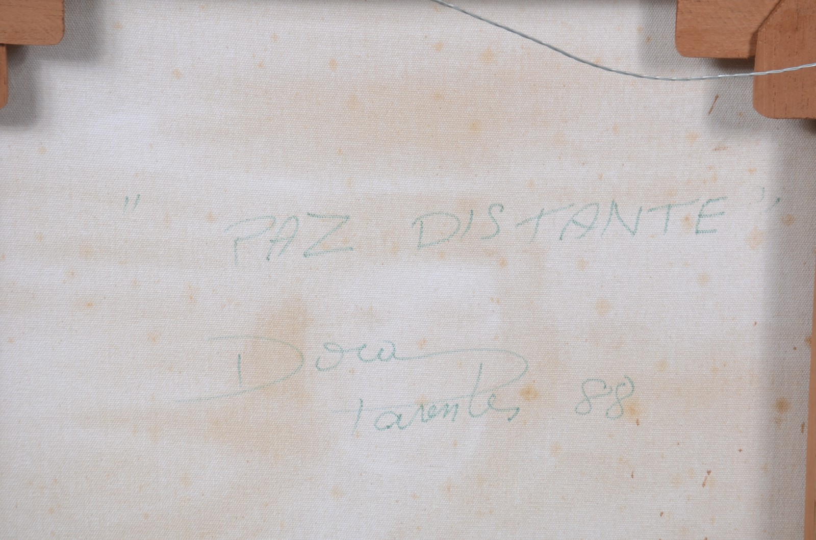 Dora Parentes (1937), Paz Distante - foto 5 de 5