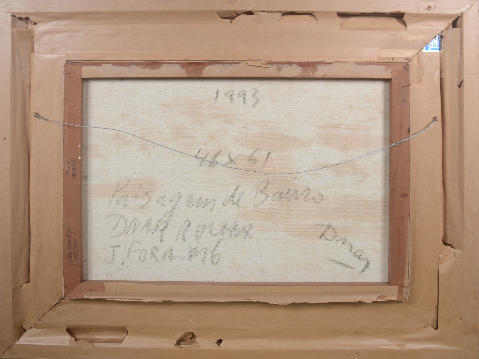 Dnar Rocha (1932-2006), Paisagem de Bairro - foto 4 de 5