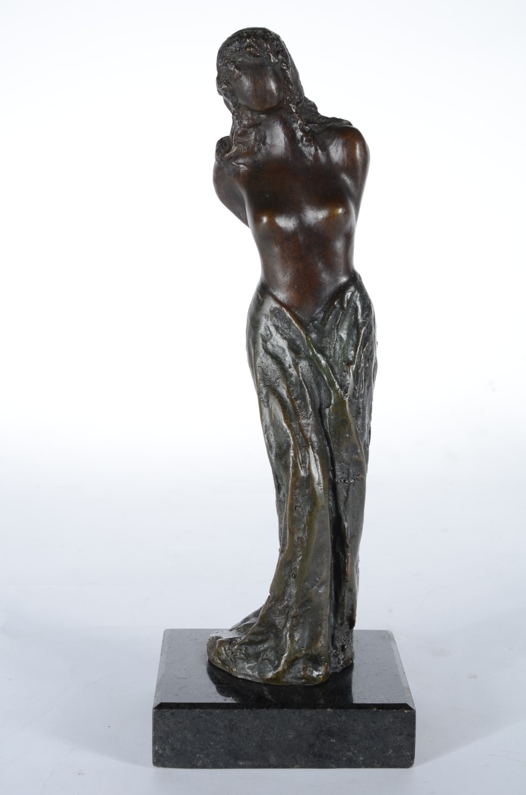 Escultura de bronze, base de granito. - foto 1 de 8