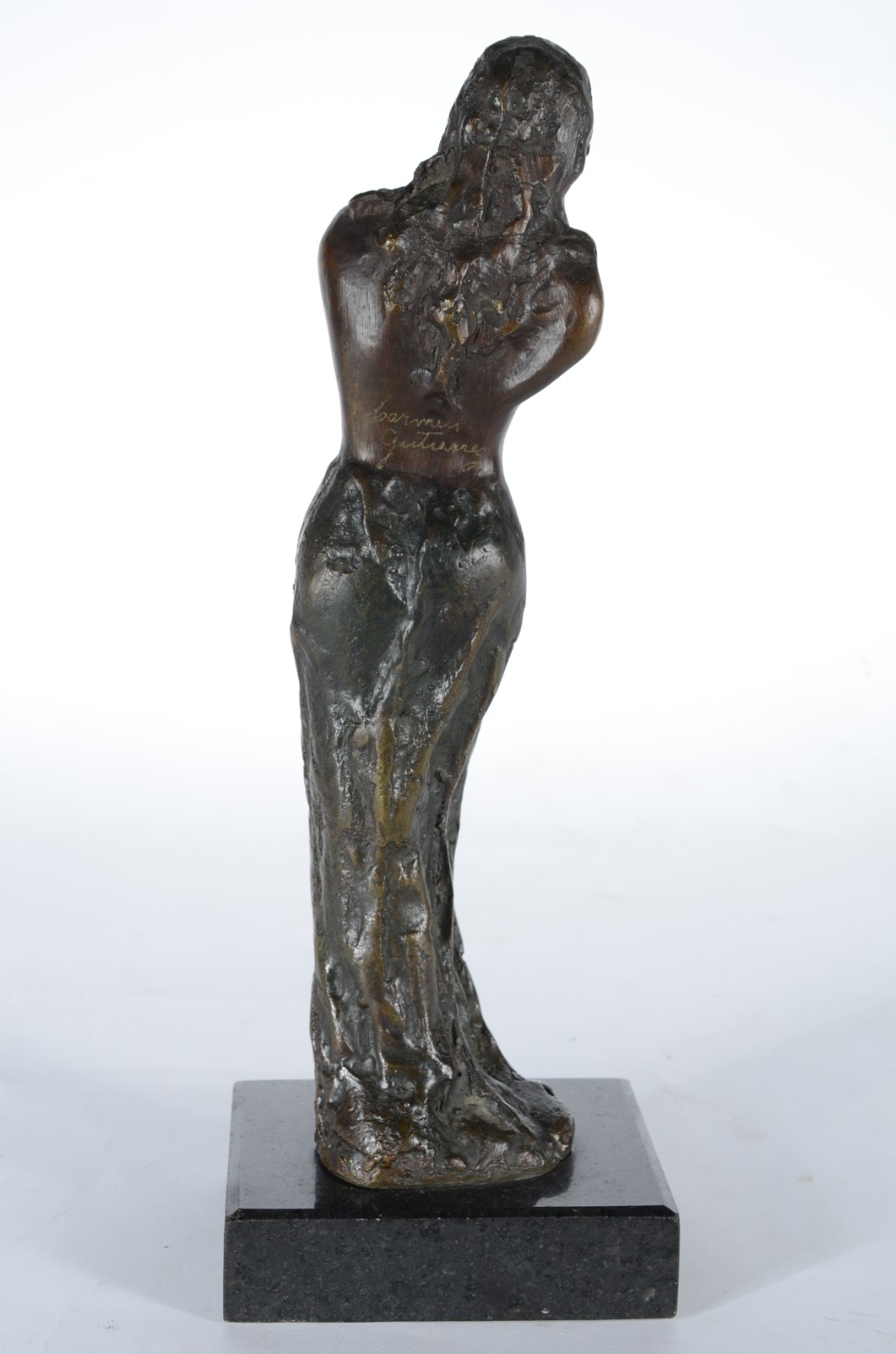 Escultura de bronze, base de granito. - foto 2 de 8