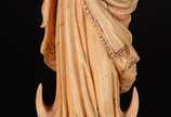 Nossa Senhora da Conceição, escultura indo-port... - Nossa Senhora da Conceição, escultura indo-portuguesa, do séc. XVIII, em marfim. Nossa Senhora, de mãos postas em oração, está representada de p...