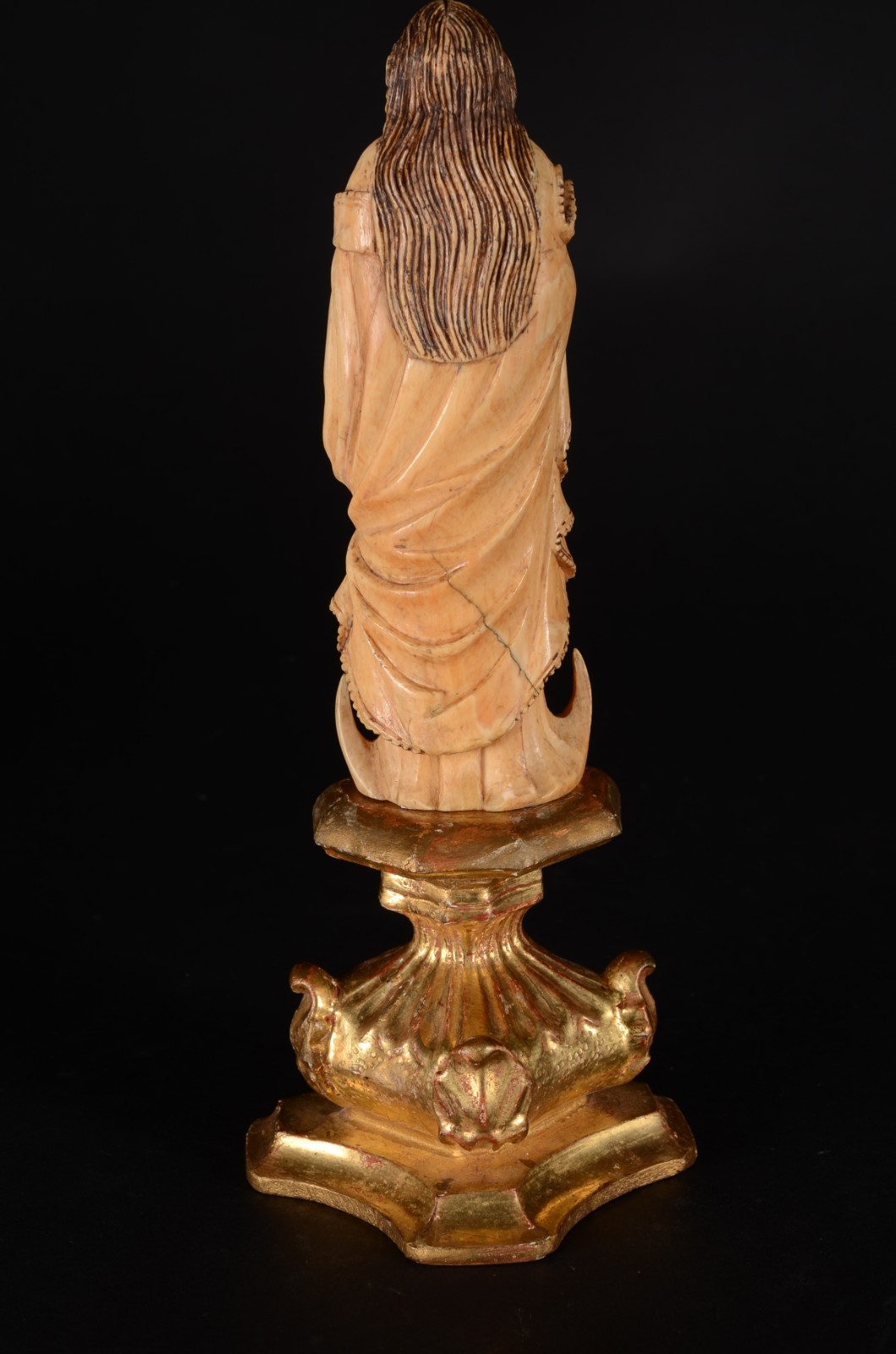 Nossa Senhora da Conceição, escultura indo-portuguesa, do séc. XVIII... - foto 2 de 7