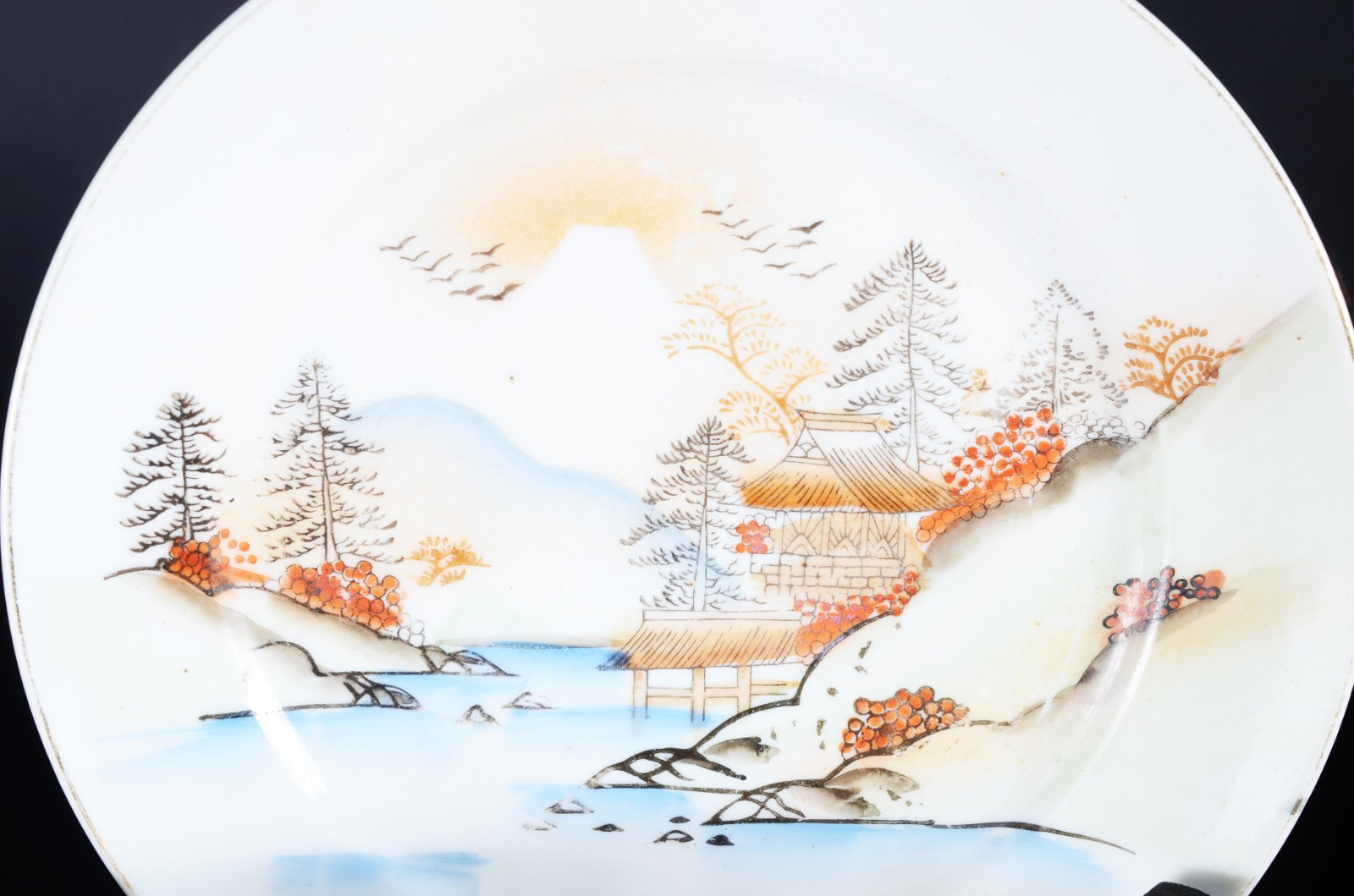 Aparelho de chá de porcelana oriental AFI China, decorado com... - foto 2 de 11