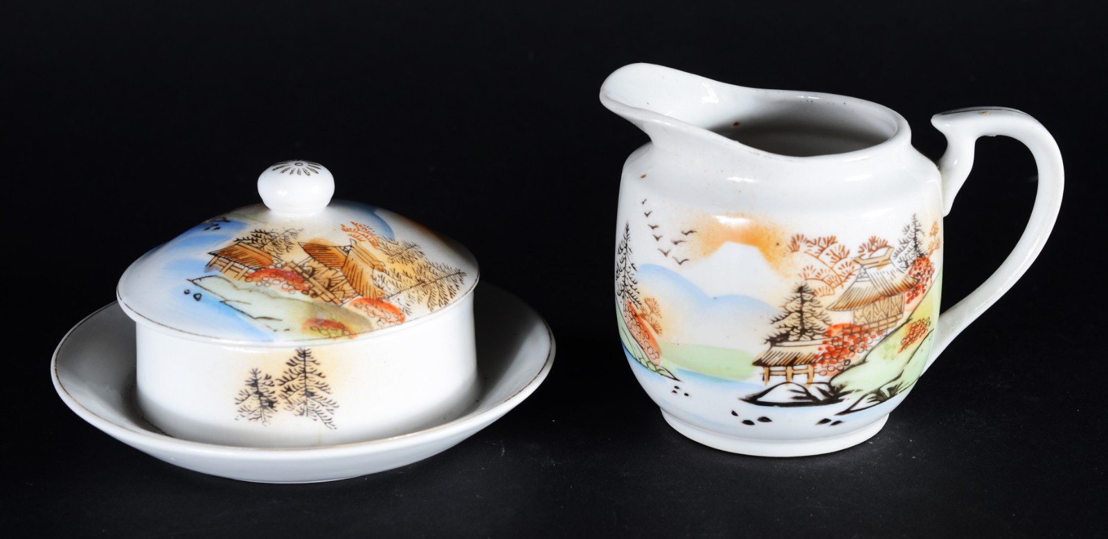 Aparelho de chá de porcelana oriental AFI China, decorado com... - foto 5 de 11