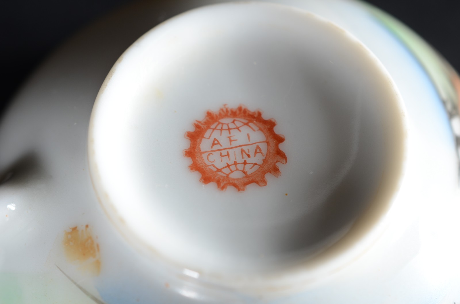 Aparelho de chá de porcelana oriental AFI China, decorado com... - foto 10 de 11