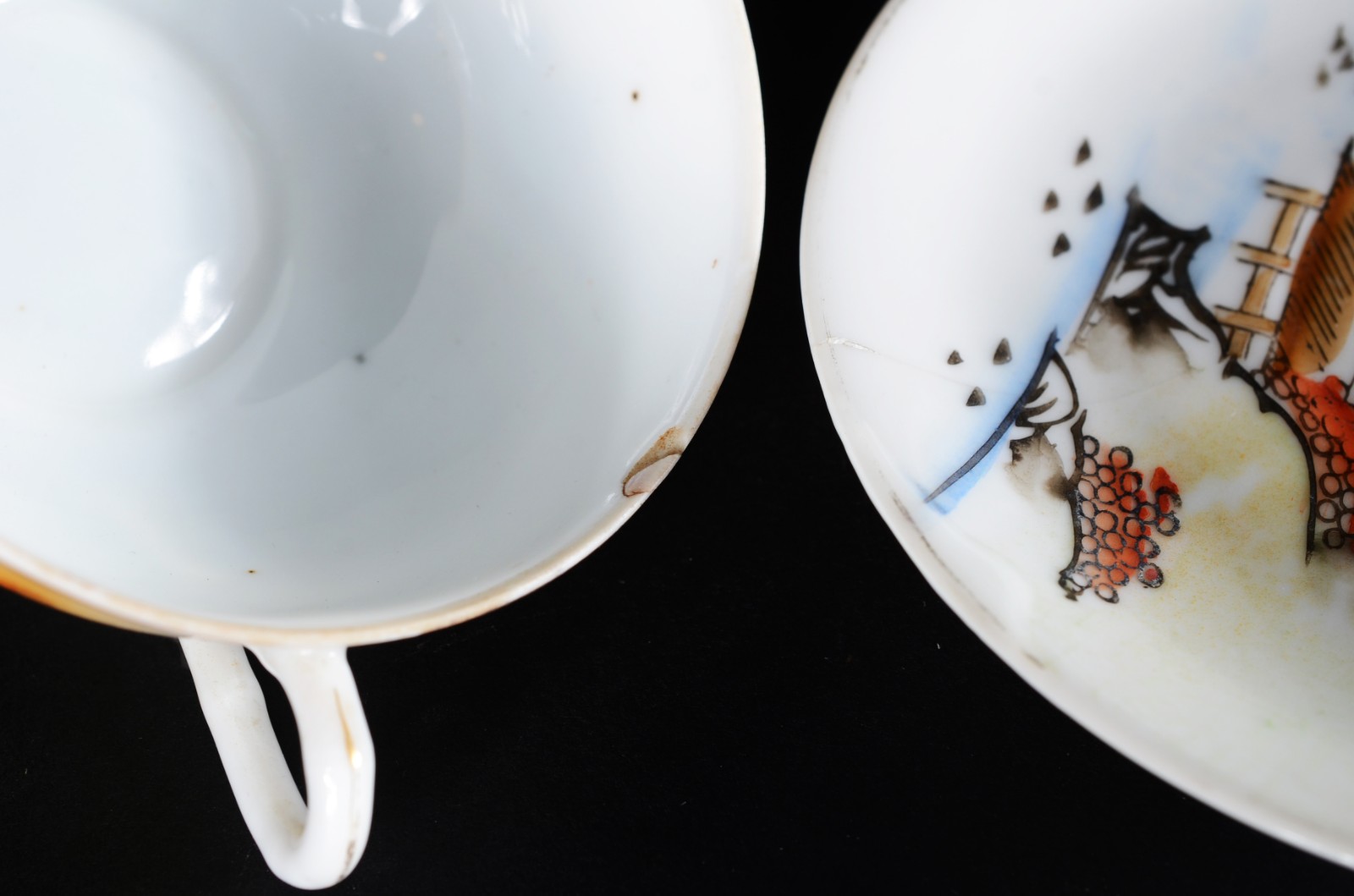 Aparelho de chá de porcelana oriental AFI China, decorado com... - foto 11 de 11