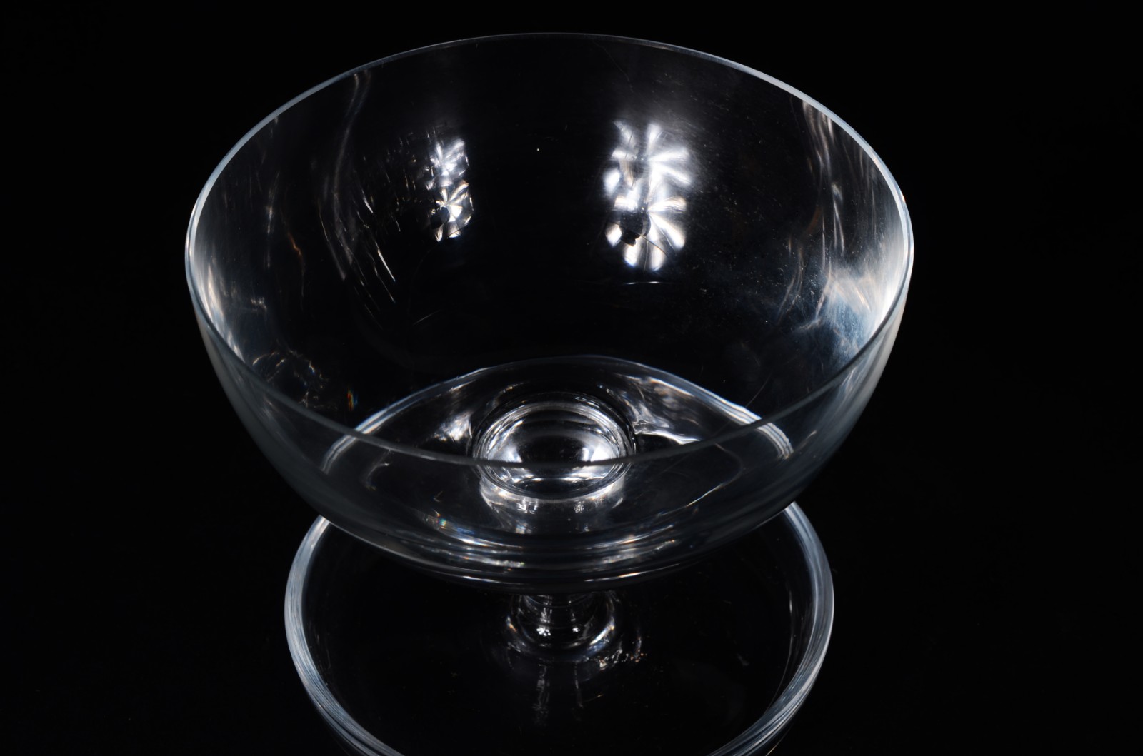 Conjunto com 12 taças de cristal com presentoir para sobremesa... - foto 5 de 6