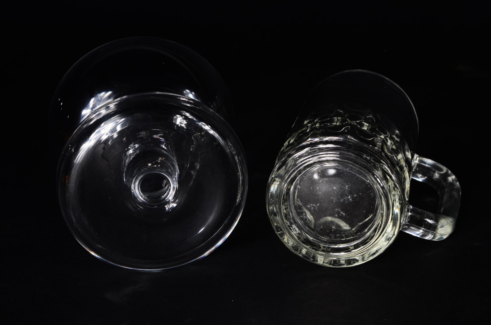 Conjunto com 12 taças de cristal com presentoir para sobremesa... - foto 6 de 6