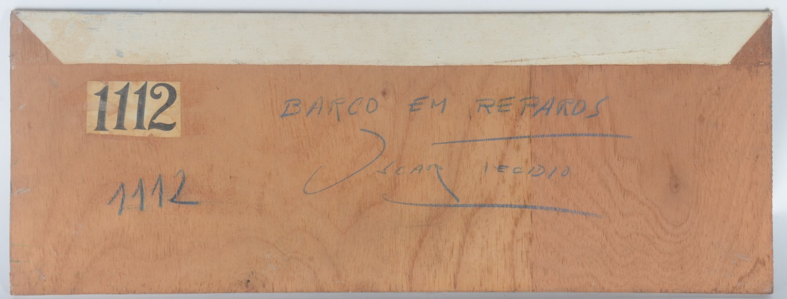 Oscar Tecídio (1926-1995), Barco em Reparos - foto 4 de 5