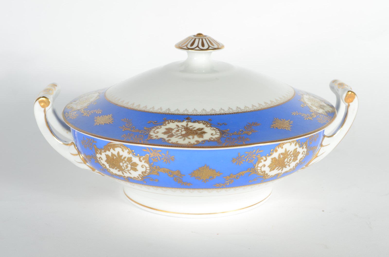 Aparelho de jantar de porcelana japonesa "Jyoto", branca com tarja... - foto 5 de 11