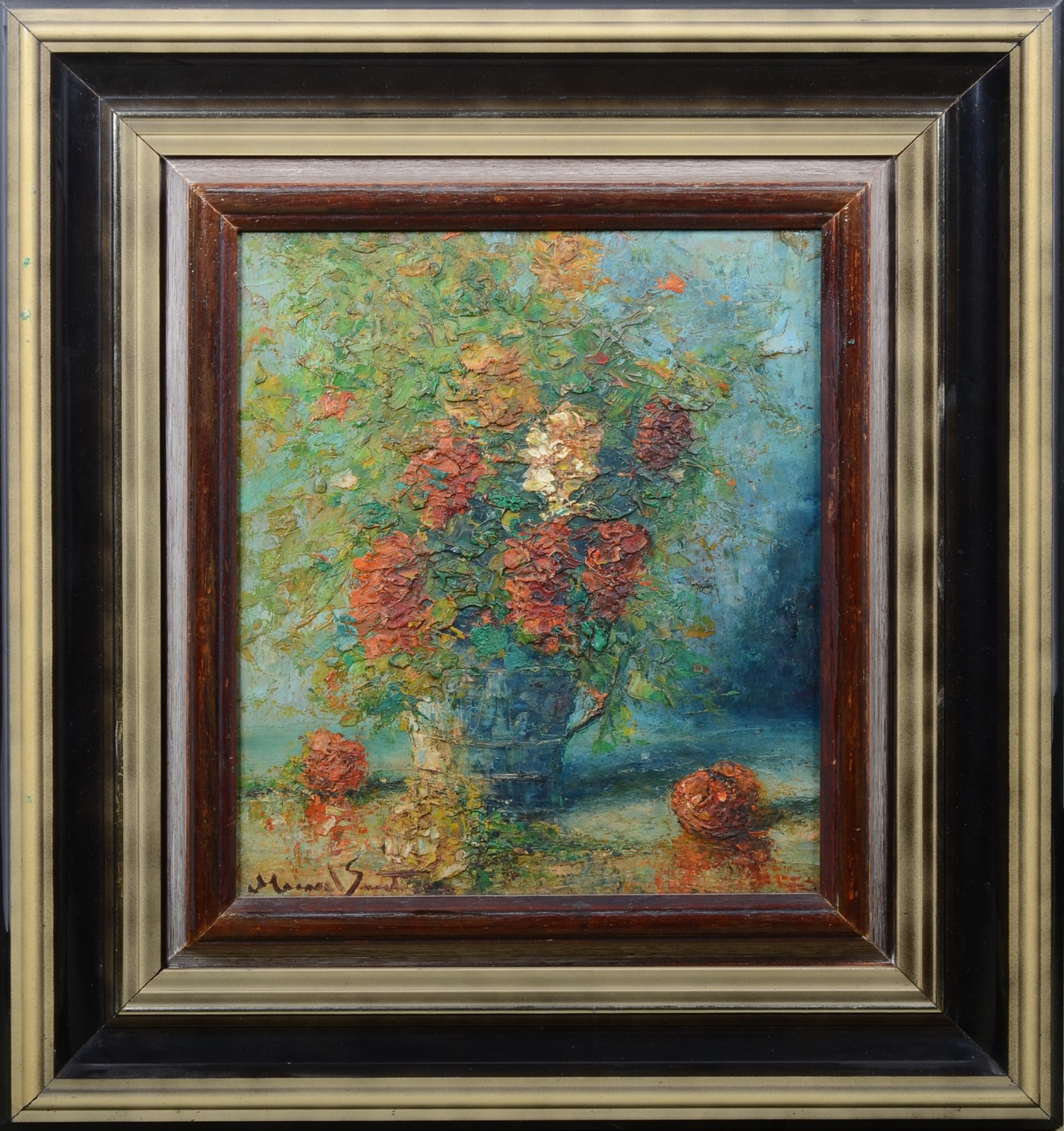 Manoel Santiago (1897-1987), Vaso de Flores - foto 2 de 5