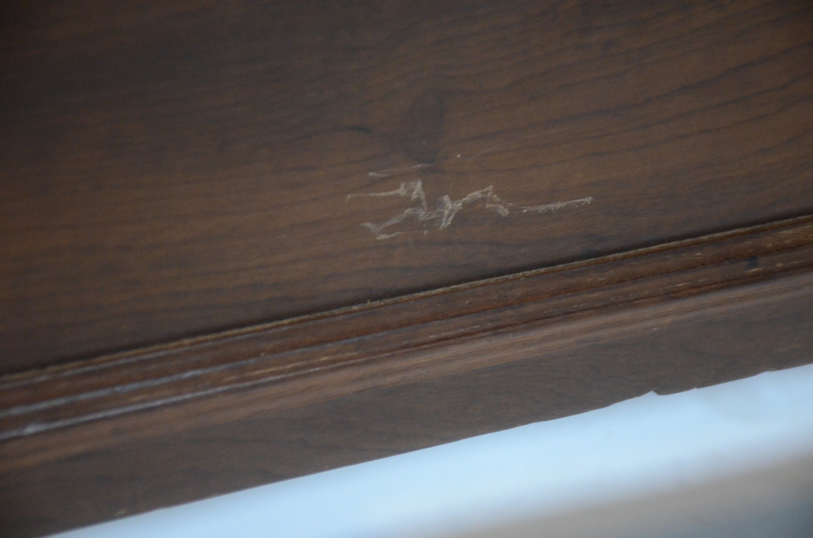 Antiga cama "Marquesa" de madeira nobre, podendo ser utilizada também... - foto 6 de 9