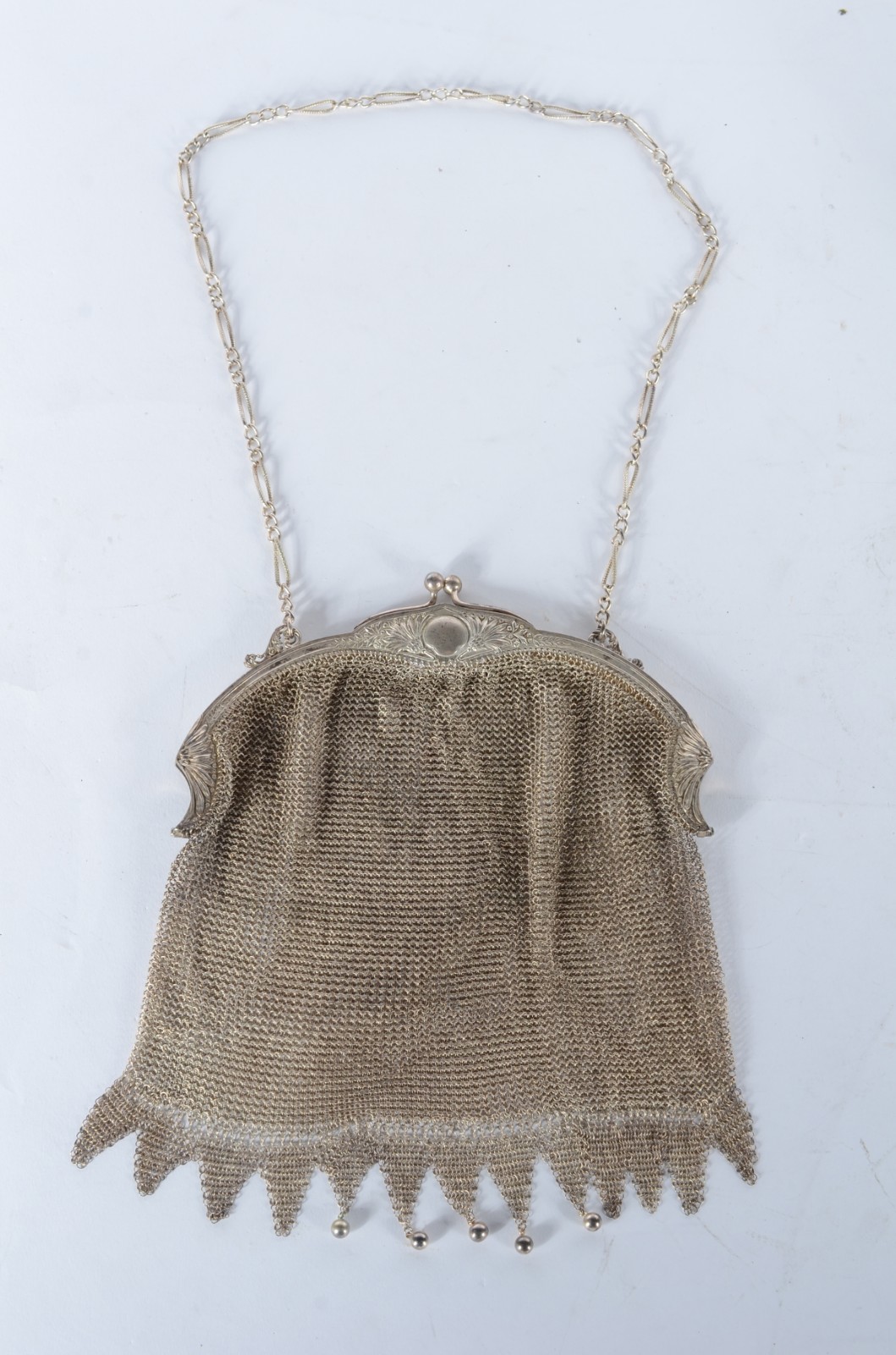 Bolsa de malha de prata, contraste 800 mls. Peso da prata: 210 g... - foto 1 de 10