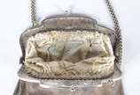 Bolsa de malha de prata, contraste 800 mls. Pes... - Bolsa de malha de prata, contraste 800 mls. Peso da prata: 280 g.  (Por motivos de segurança a peça não se encontra na loja).