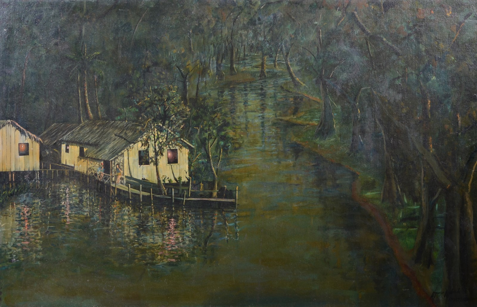 Moacir de Andrade (1927-2016), Paisagem Amazônica - foto 1 de 4