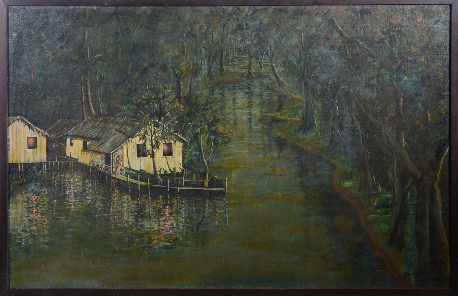 Moacir de Andrade (1927-2016), Paisagem Amazônica - foto 2 de 4