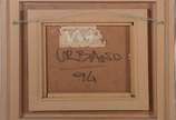 URBANO, Abstração - Óleo sobre eucatex. Datado 1994. Selo no verso da Galeria Contorno.