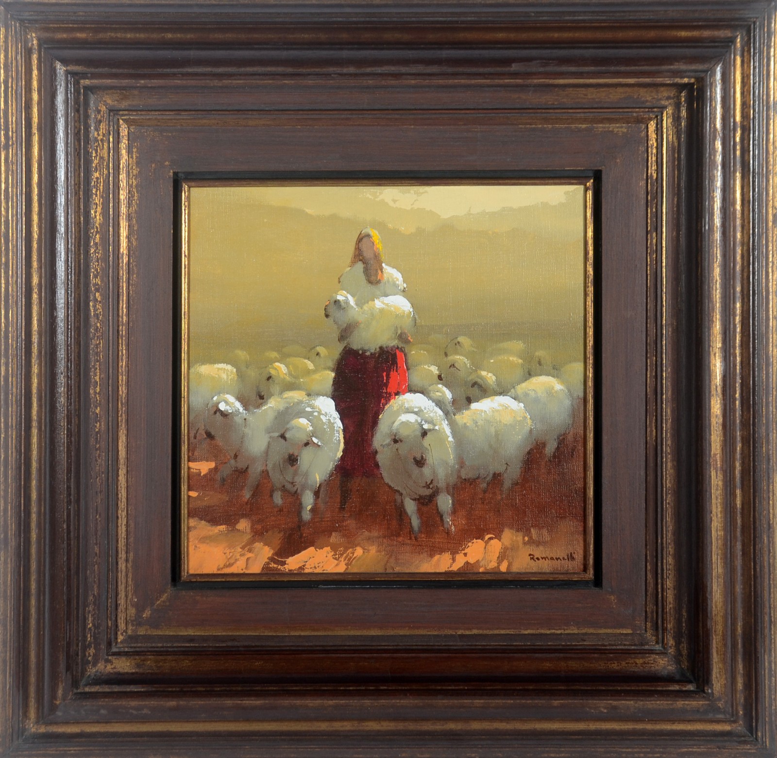 Armando Romanelli (1945), Pastora com Ovelhas - foto 2 de 5