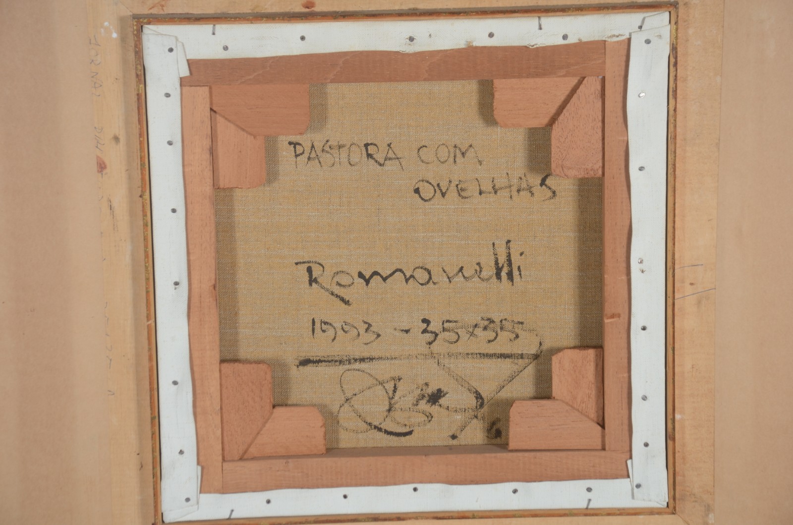 Armando Romanelli (1945), Pastora com Ovelhas - foto 5 de 5