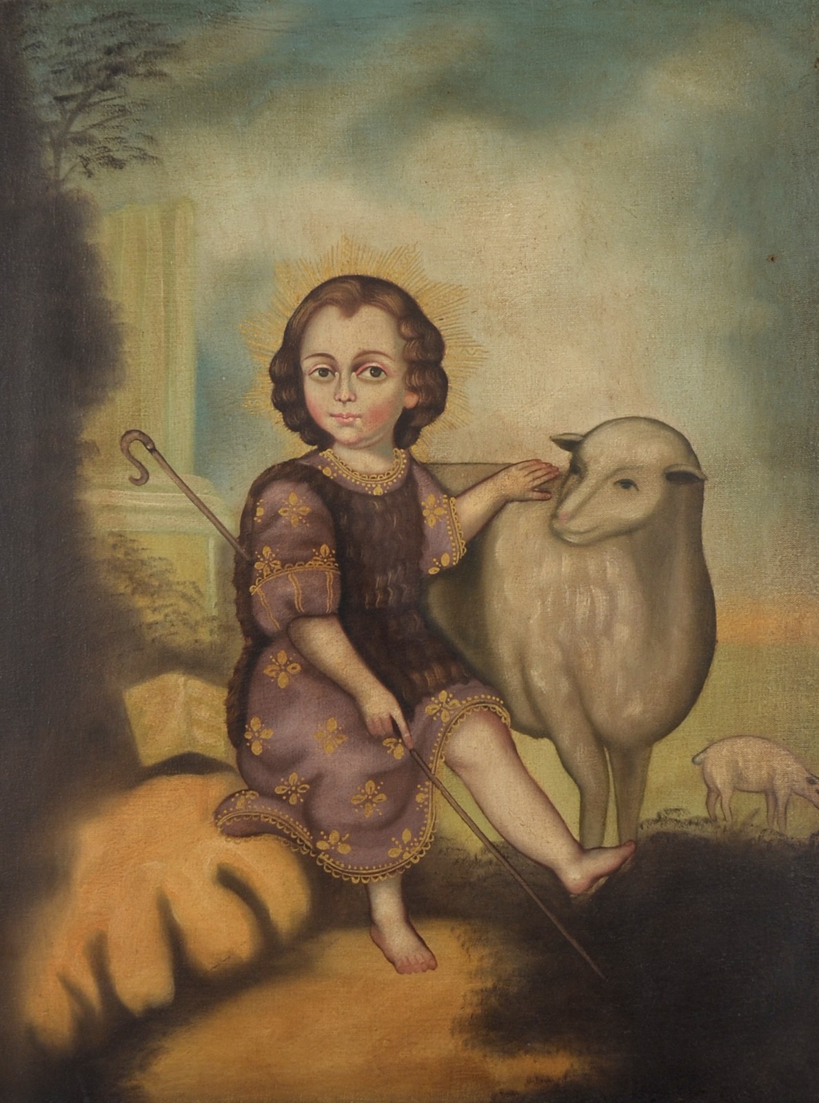 Escola Cusquenha (1538), São João Baptista menino - foto 1 de 5