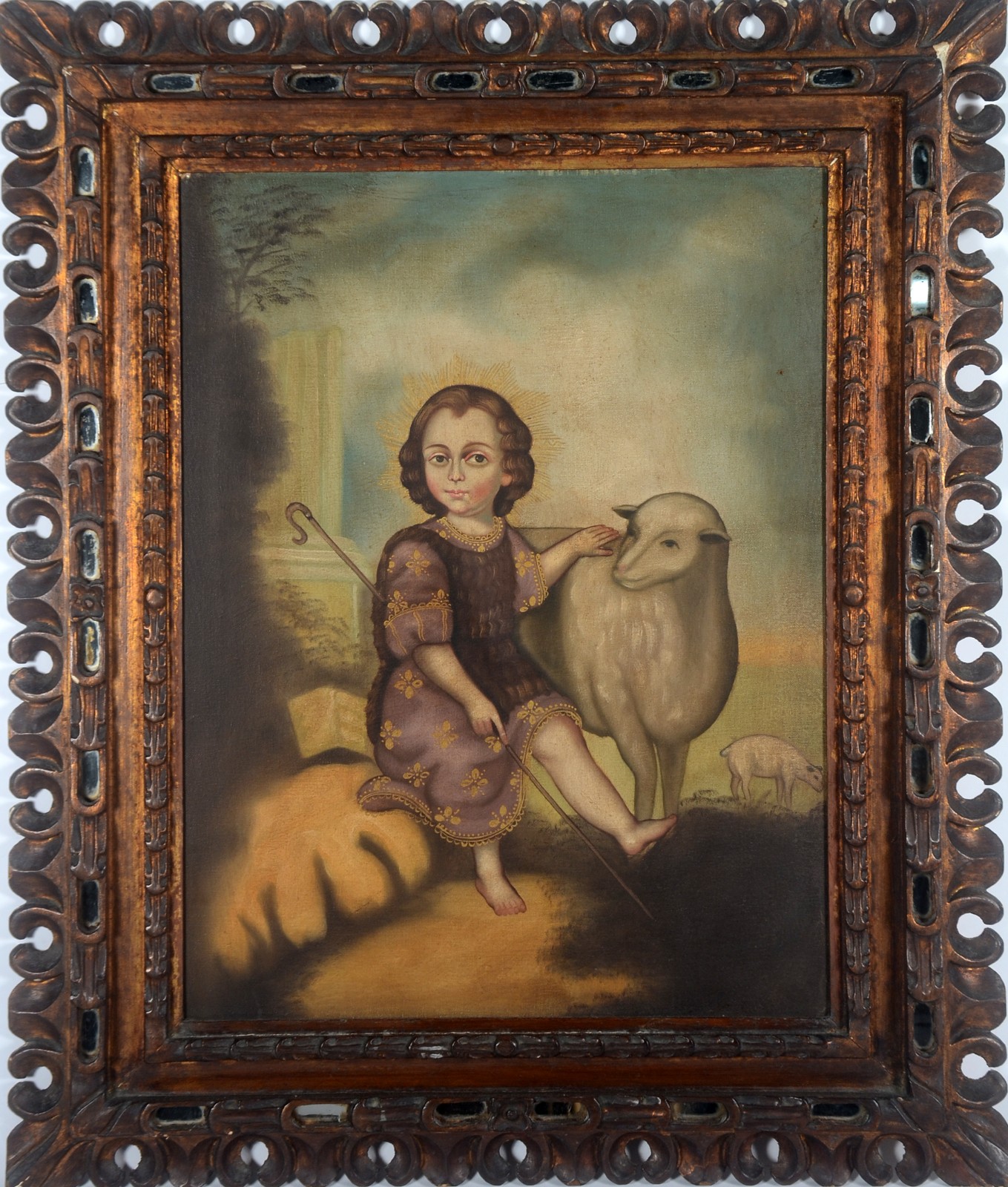 Escola Cusquenha (1538), São João Baptista menino - foto 2 de 5