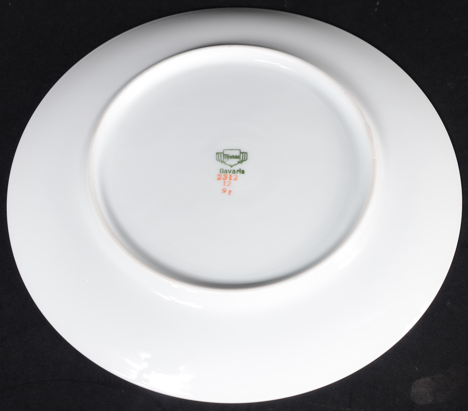 Serviço para peixe em porcelana alemã da Bavaria, manufatura... - foto 3 de 6