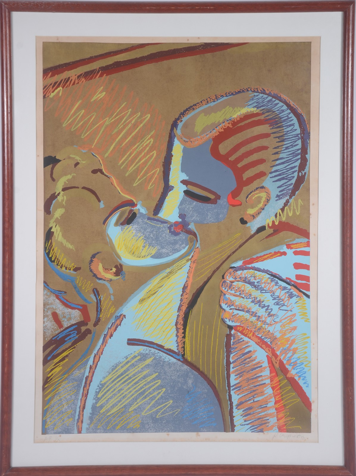  Rubens Gerchman (1942-2008), Beijo - foto 2 de 5