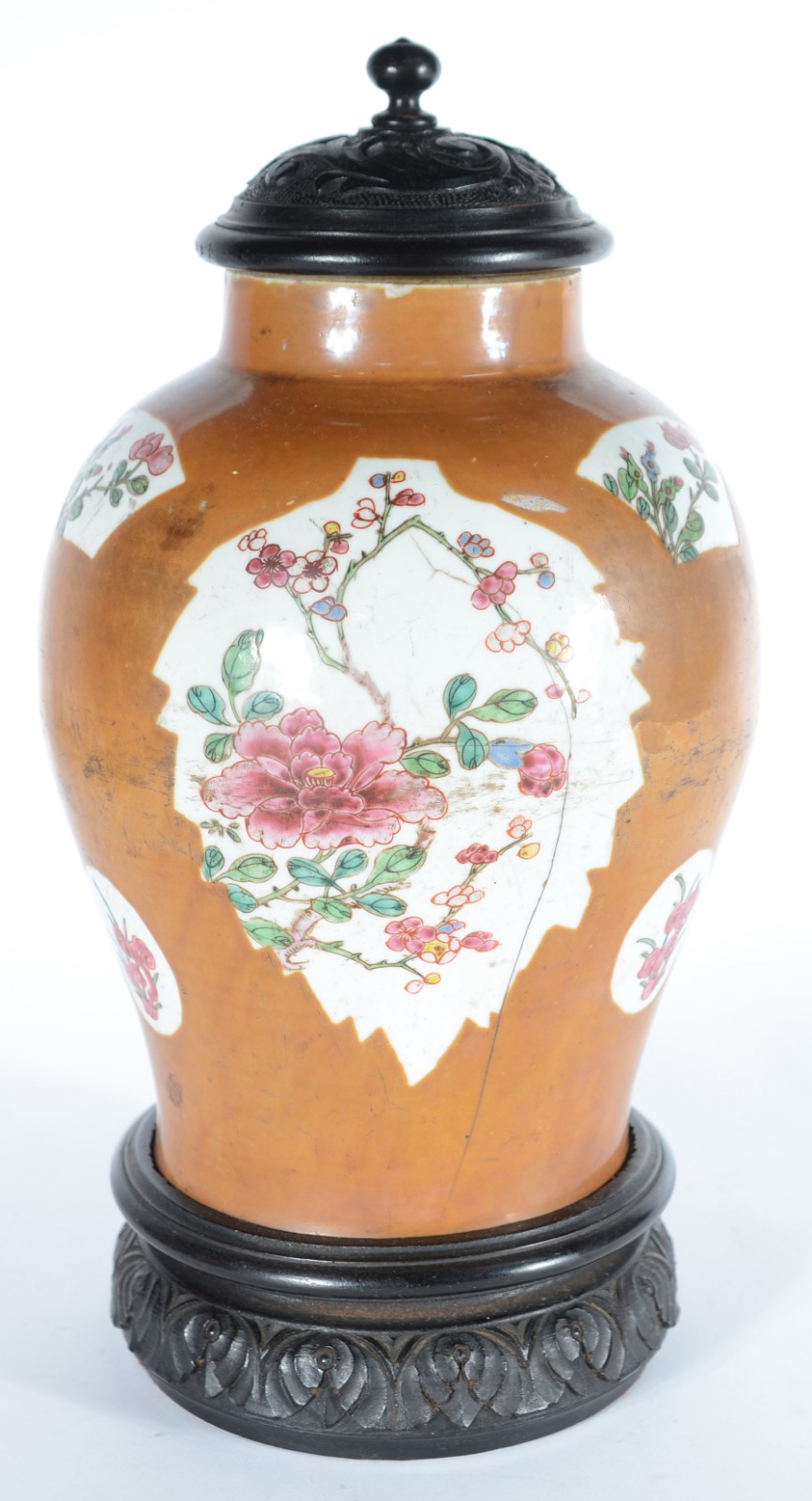 Potiche de porcelana chinesa, Companhia das Índias. Reserva com... - foto 1 de 6
