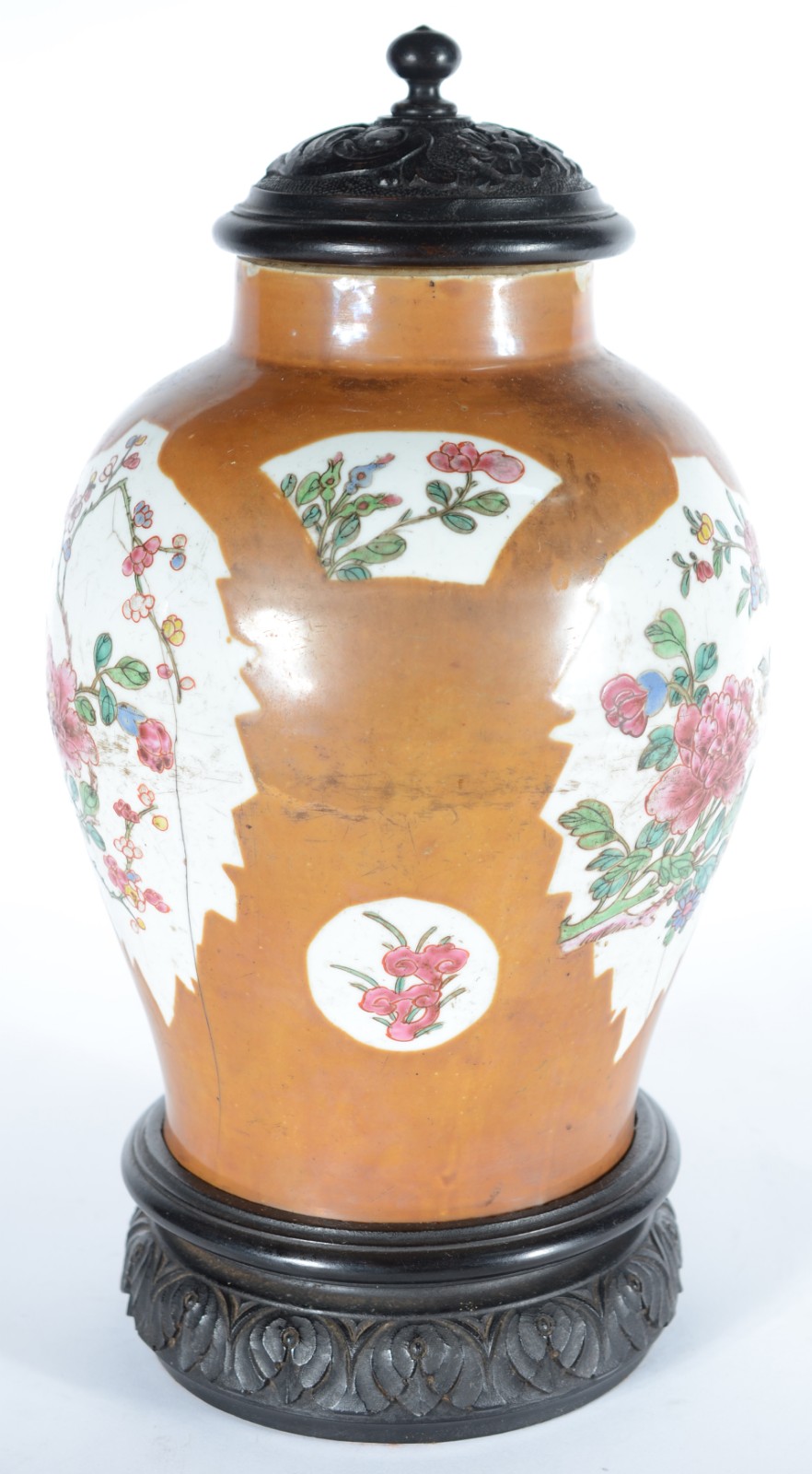 Potiche de porcelana chinesa, Companhia das Índias. Reserva com... - foto 3 de 6