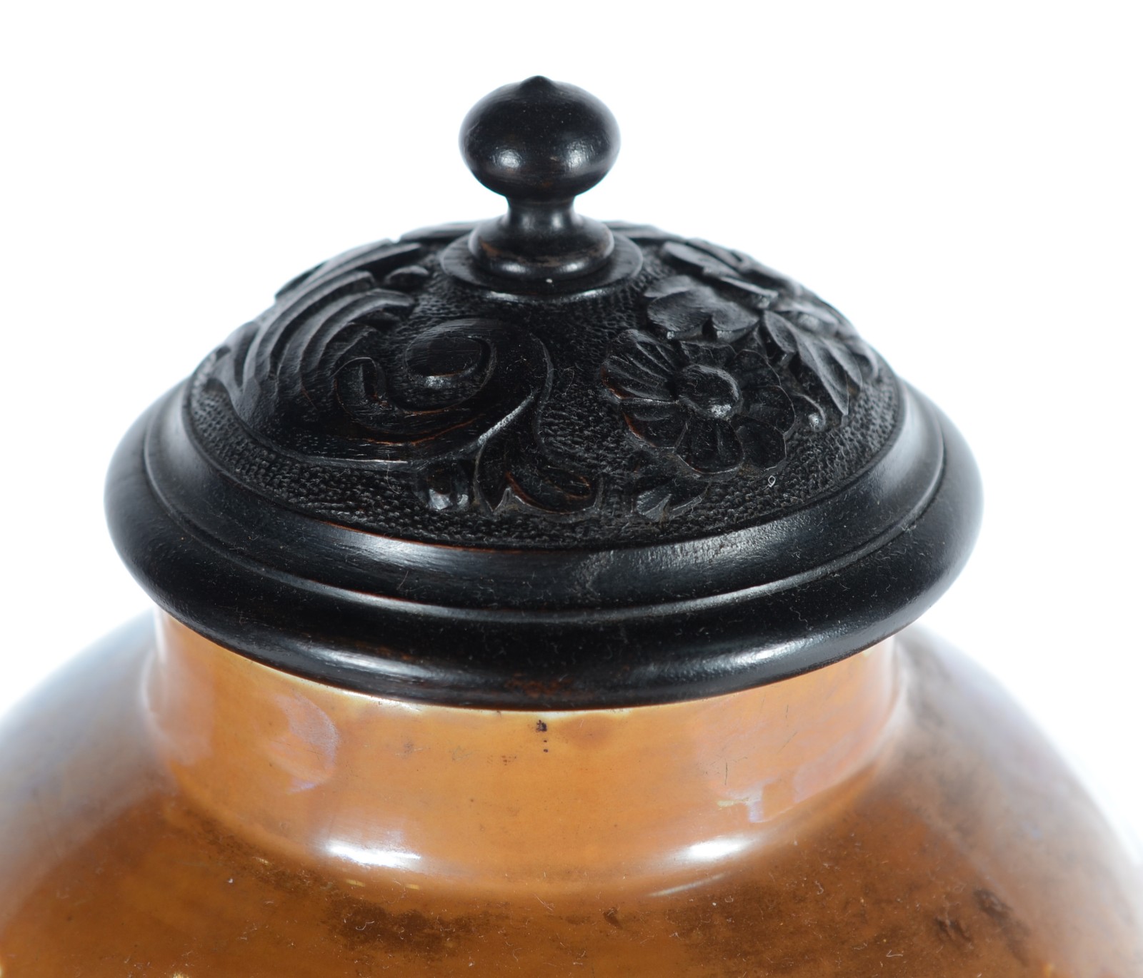 Potiche de porcelana chinesa, Companhia das Índias. Reserva com... - foto 5 de 6