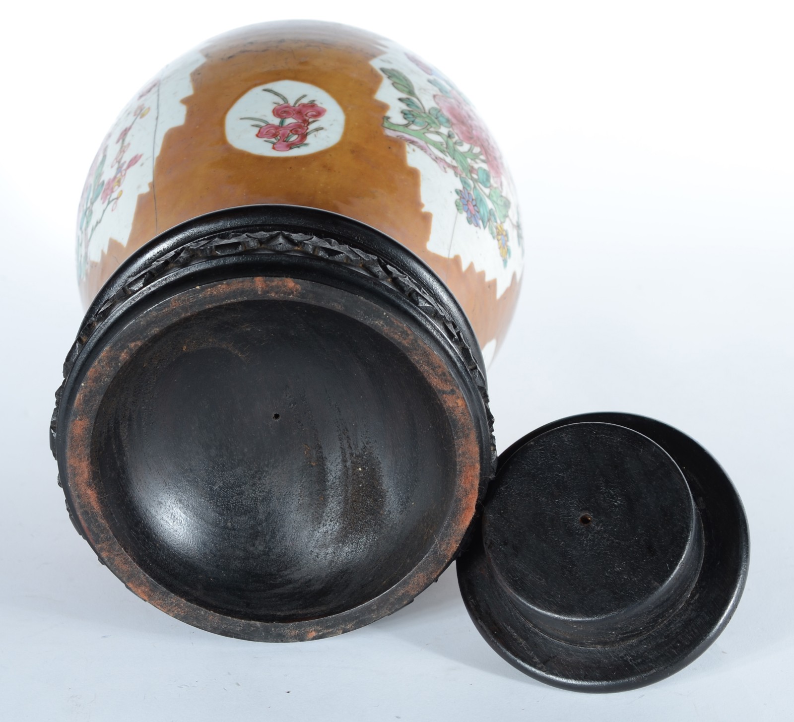Potiche de porcelana chinesa, Companhia das Índias. Reserva com... - foto 6 de 6