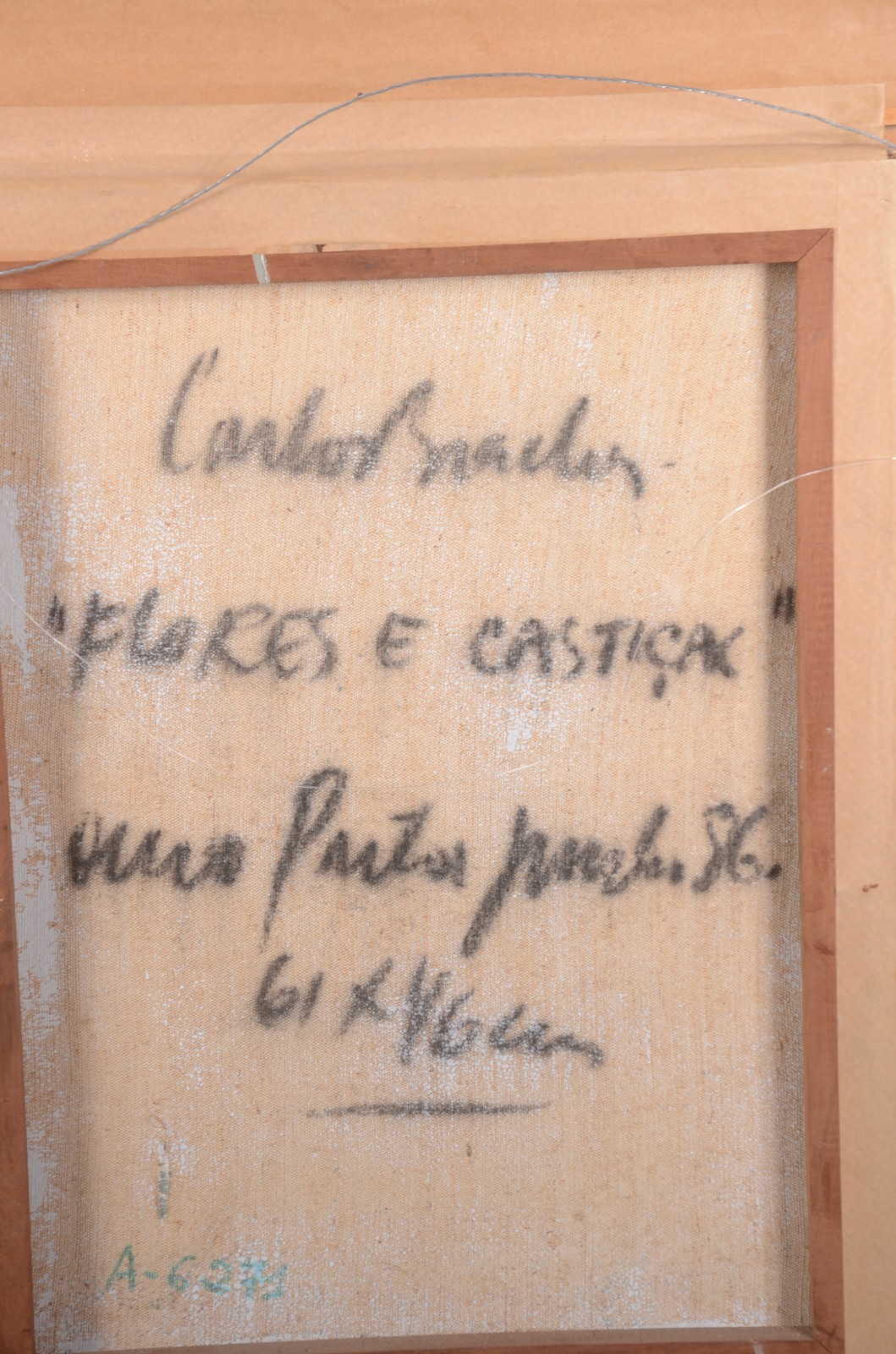 Carlos Bracher (1940), Flores e Castiçal - foto 5 de 5