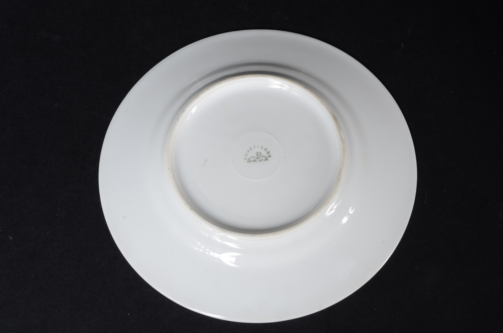 Serviço de porcelana Mauá para chá e café, borda verde água com... - foto 6 de 10