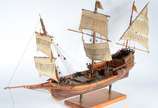 Modelismo - Miniatura de navio em madeira. Desg... - Modelismo - Miniatura de navio em madeira. Desgastes.
