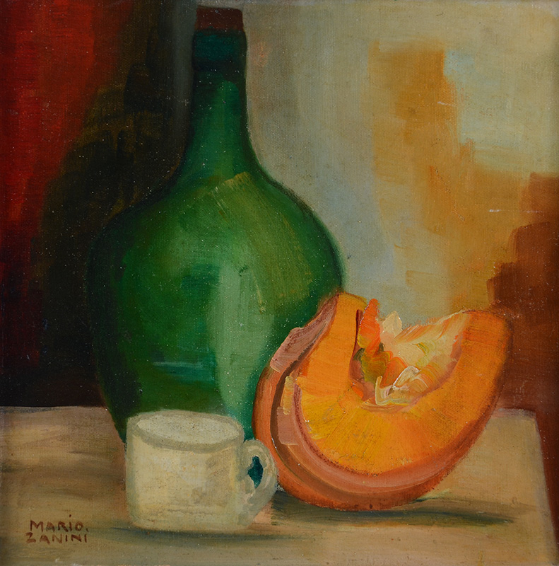 MARIO ZANINI (1907 - 1971) - Natureza Morta - ostce - 30 x 30 - foto 2 de 3