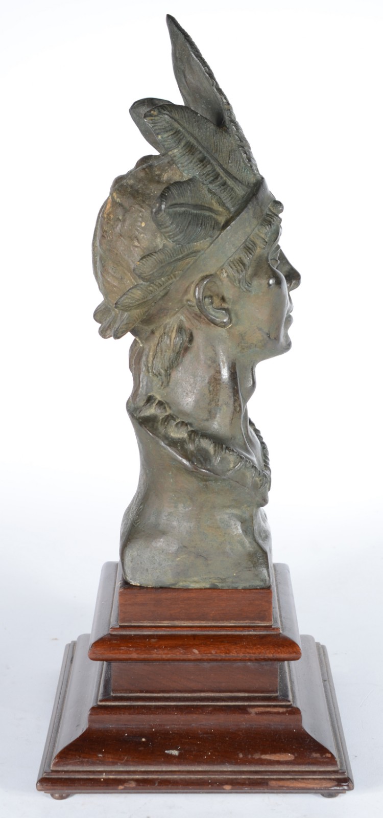 Estatueta de bronze representando "Índio". - foto 7 de 8