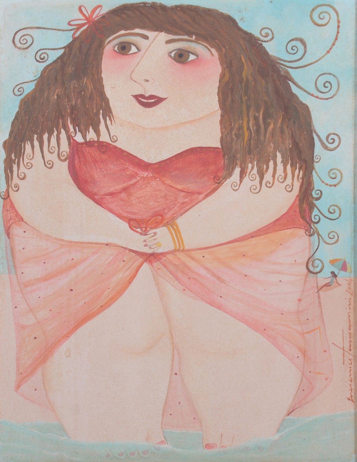 A Dama de Pareô - foto 1 de 5