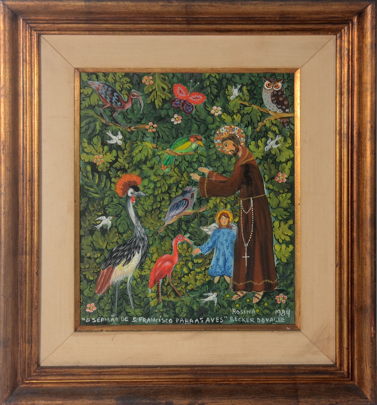 Rosina Becker do Valle (1914-2000), O Sermão de São Francisco para as Aves - foto 2 de 5